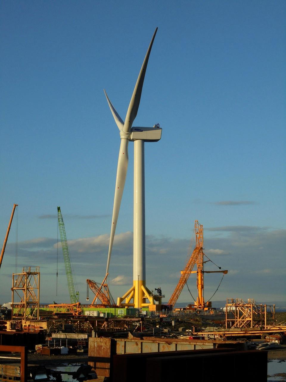 Customer support wind energy